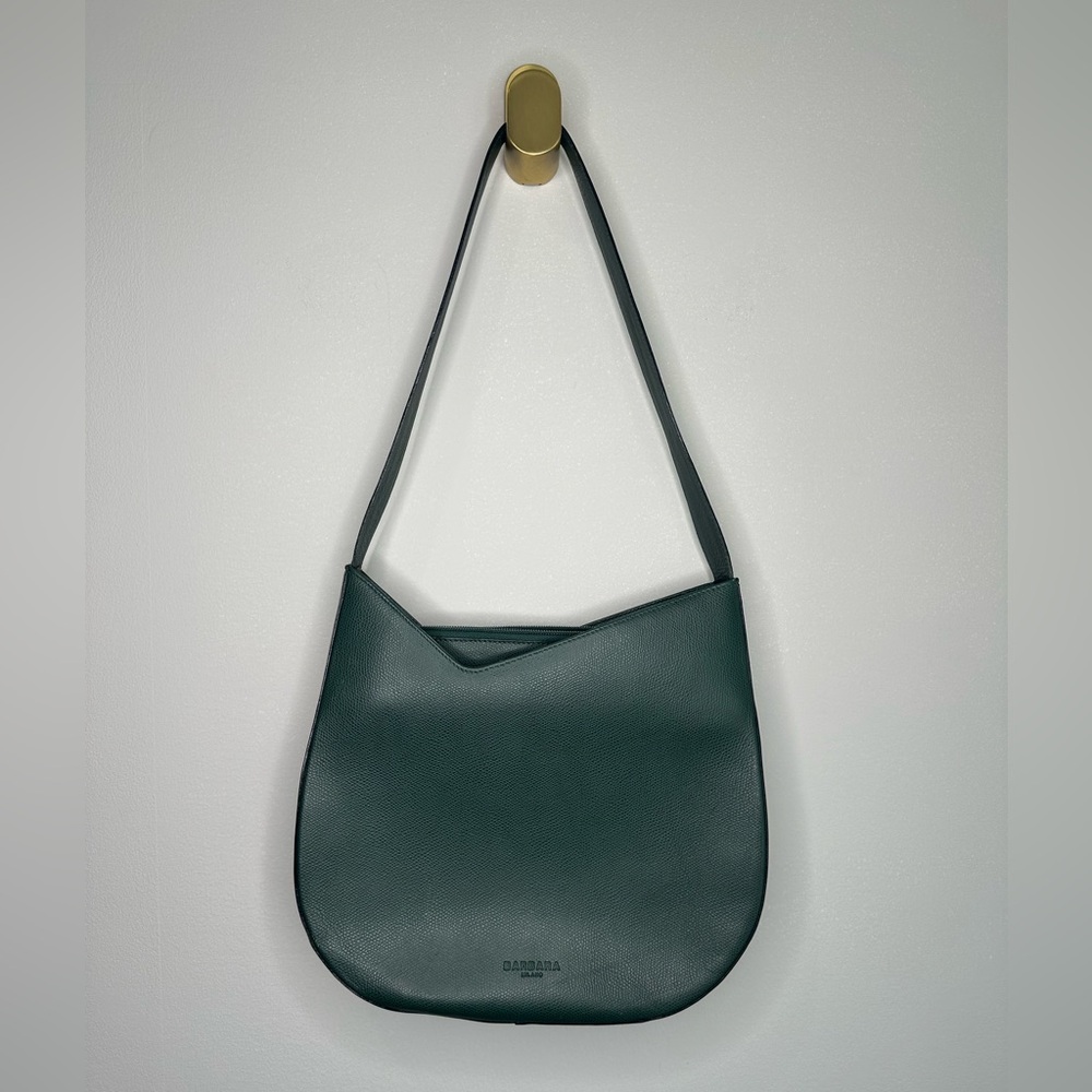 Vintage Barbara Milano Hunter Green Purse